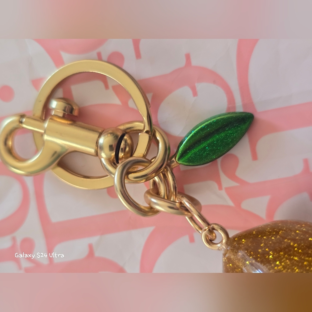 Lemon Bag Charm/ Keychain NEW - Picture 10 of 14
